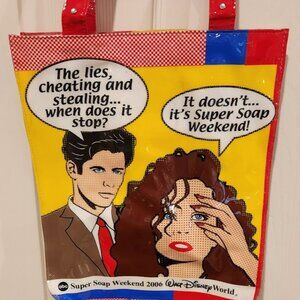 Disney Soap Weekend magazine bag